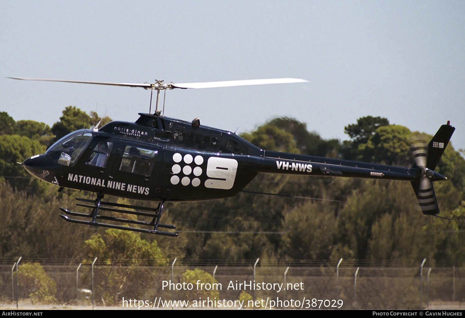 Aircraft Photo of VH-NWS | Bell 206B-3 JetRanger III | Channel 9 News | AirHistory.net #387029