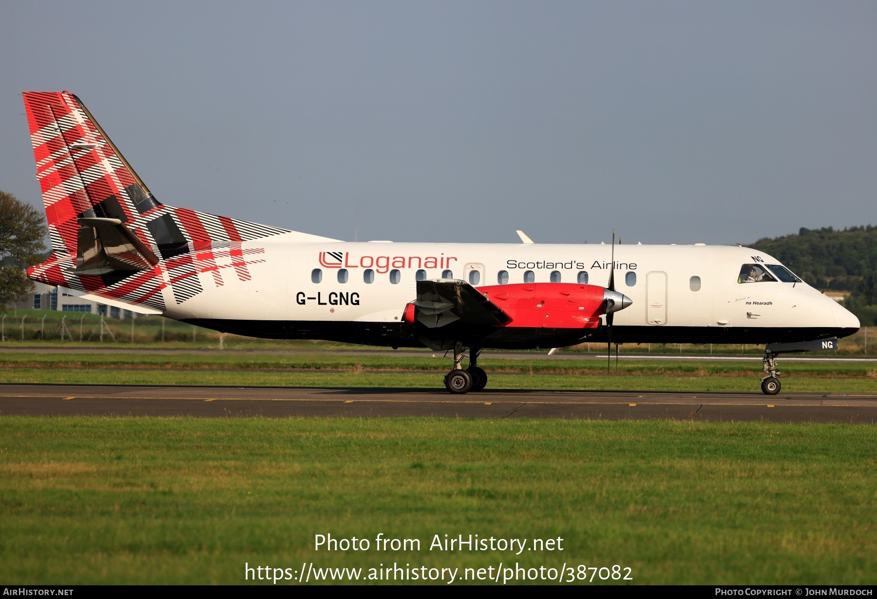 Aircraft Photo of G-LGNG | Saab 340B | Loganair | AirHistory.net #387082