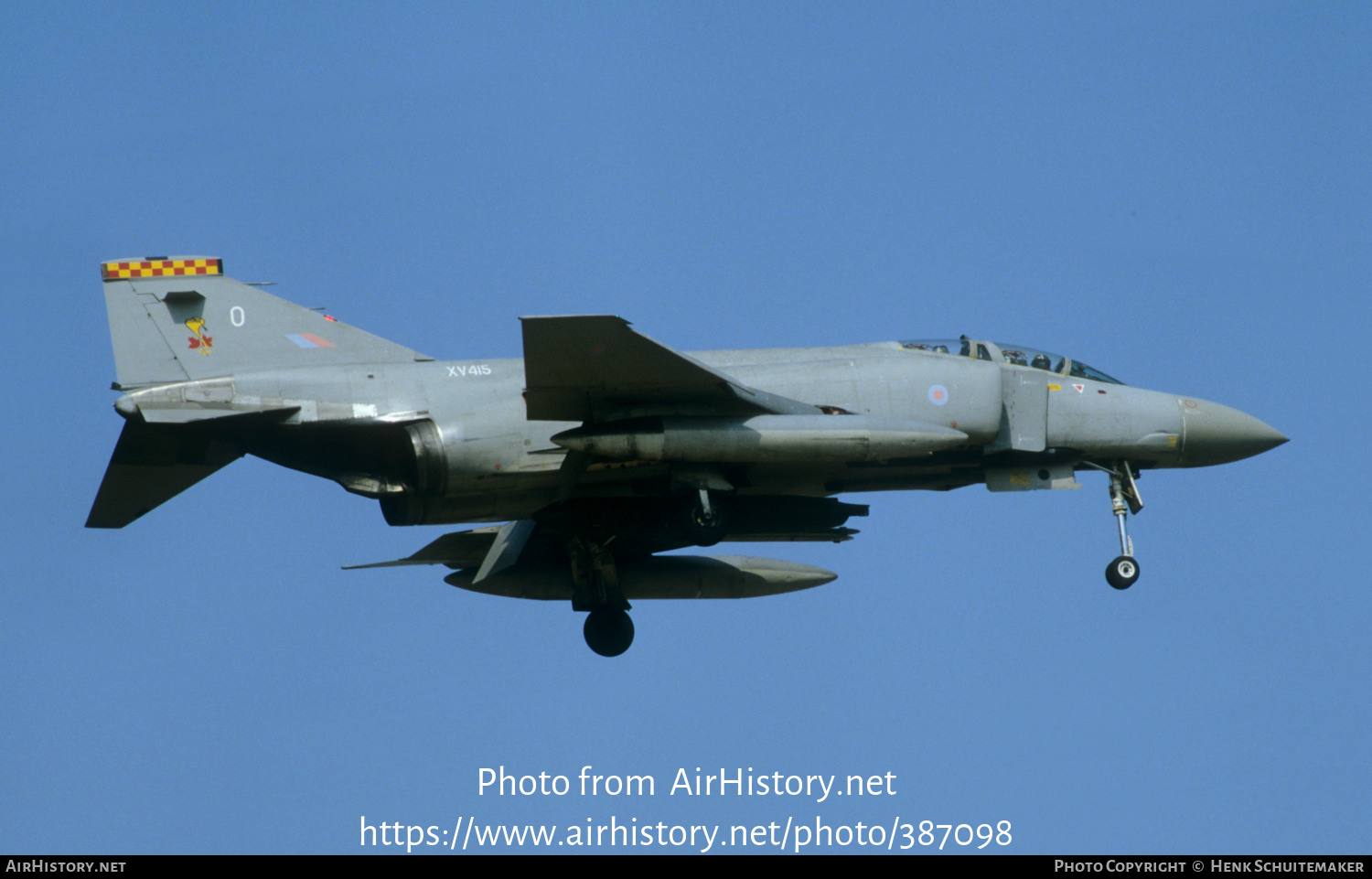 Aircraft Photo of XV415 | McDonnell Douglas F-4M Phantom FGR2 | UK - Air Force | AirHistory.net #387098