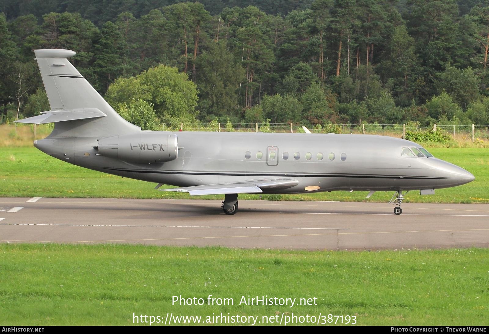 Aircraft Photo of I-WLFX | Dassault Falcon 2000 | AirHistory.net #387193