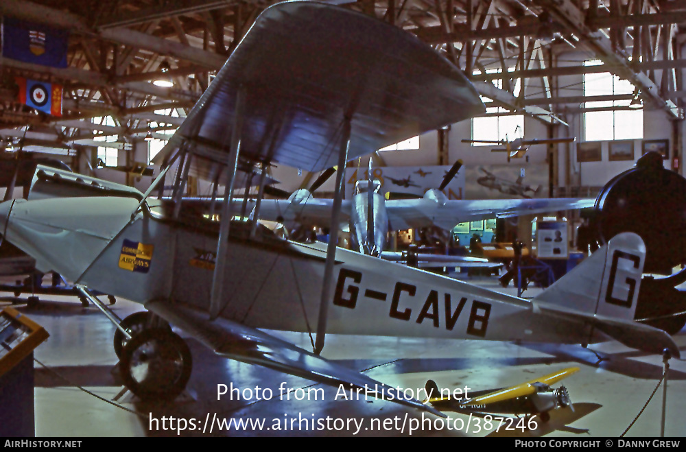 Aircraft Photo of G-CAVB | Avro 594 Avian Mk.IV Replica | Commercial Airways | AirHistory.net #387246