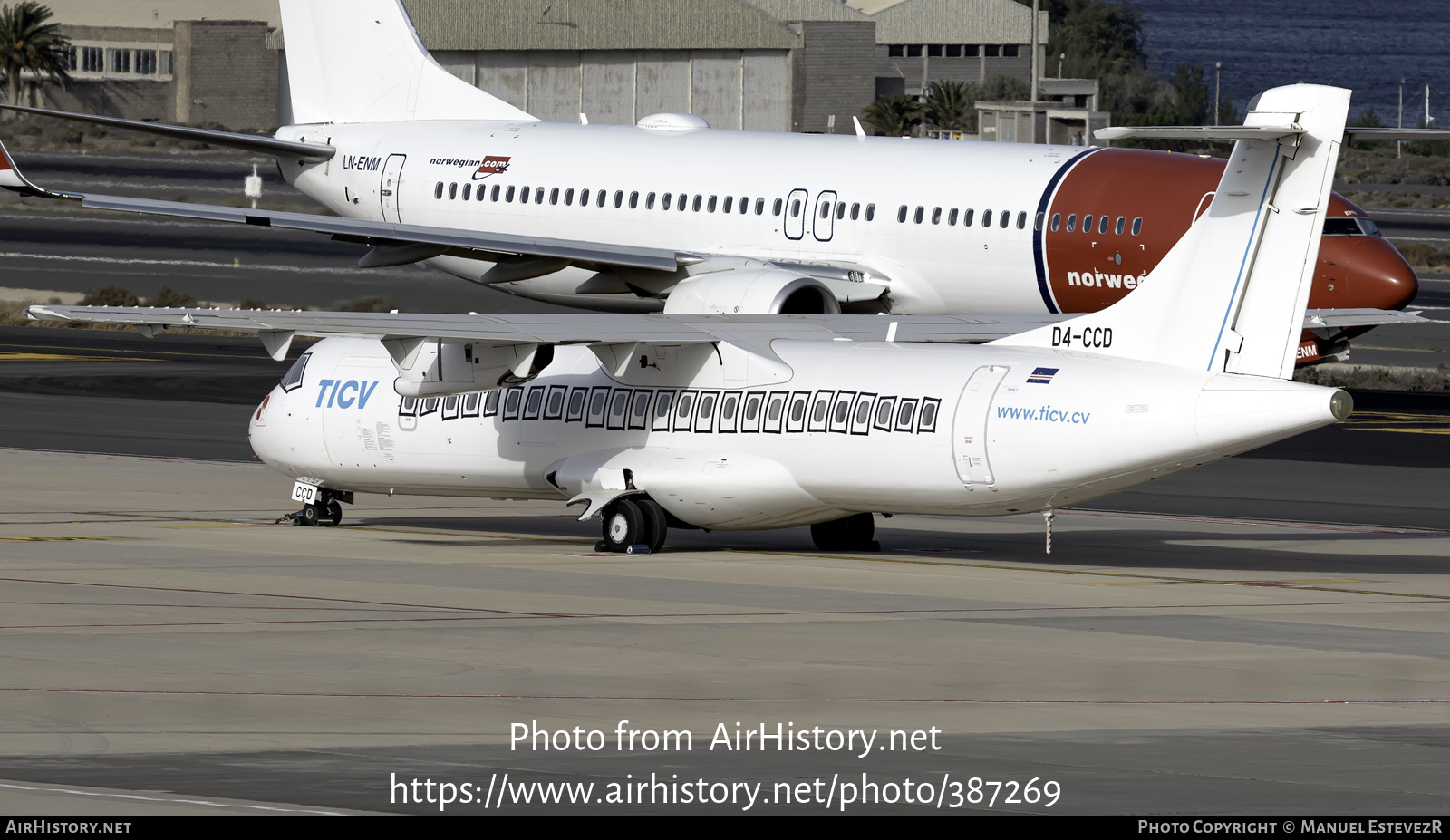 Aircraft Photo of D4-CCD | ATR ATR-72-500 (ATR-72-212A) | TICV - Transportes Interilhas de Cabo Verde | AirHistory.net #387269