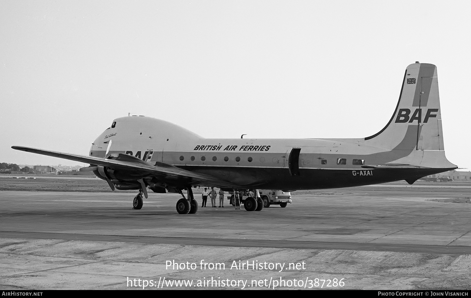 Aircraft Photo of G-AXAI | Aviation Traders ATL-98 Carvair | British Air Ferries - BAF | AirHistory.net #387286