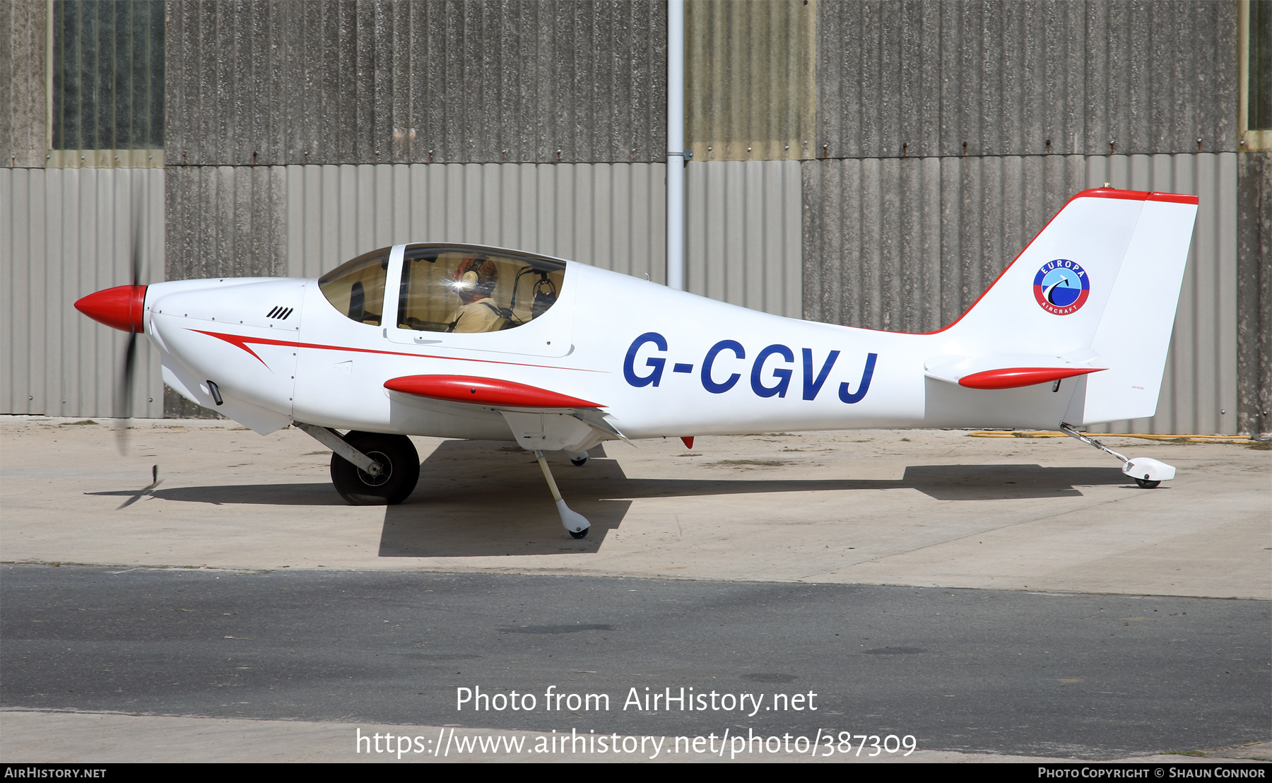 Aircraft Photo of G-CGVJ | Europa Aircraft Europa XS | AirHistory.net ...