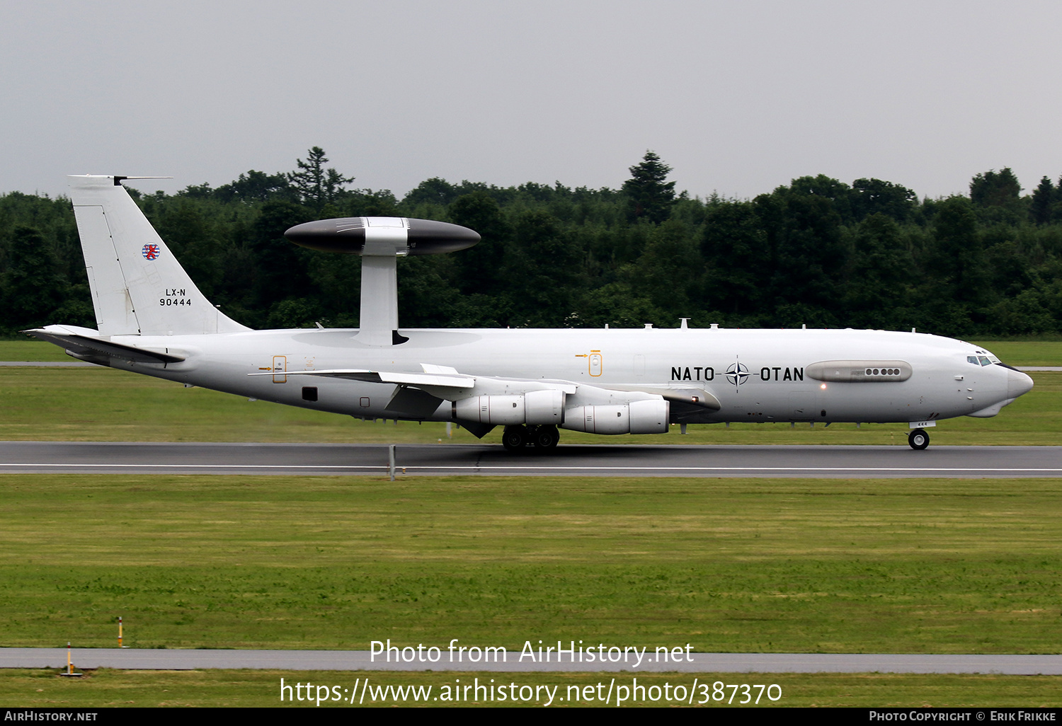 Aircraft Photo of LX-N90444 | Boeing E-3A Sentry | Luxembourg - NATO | AirHistory.net #387370