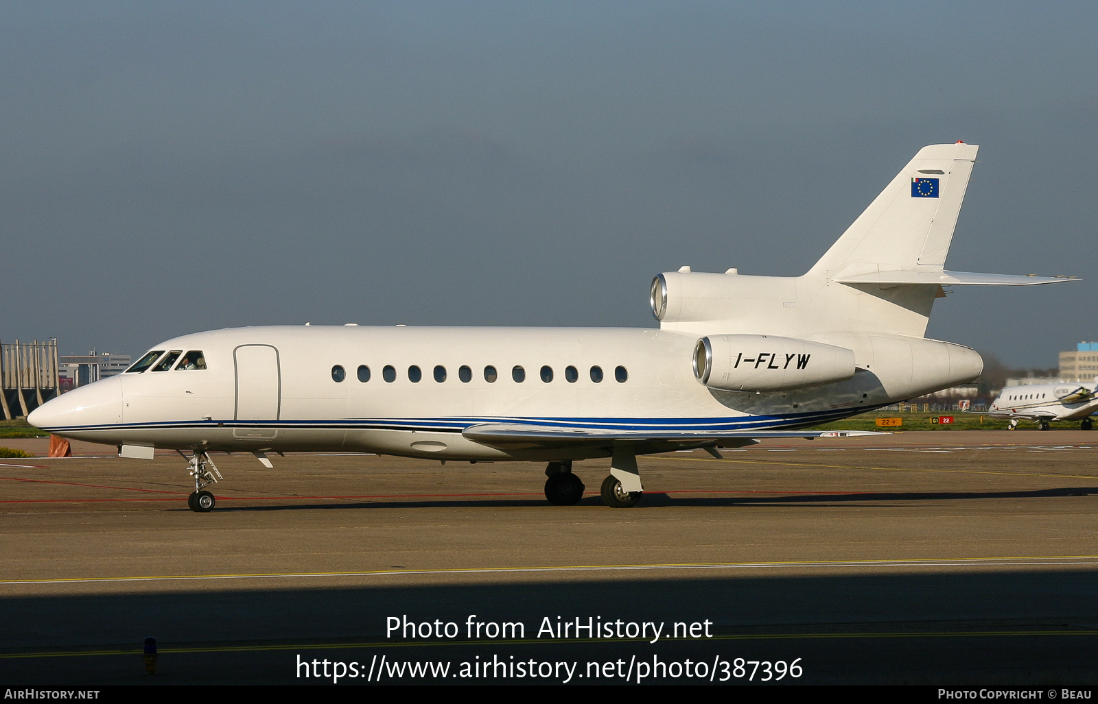 Aircraft Photo of I-FLYW | Dassault Falcon 900EX | AirHistory.net #387396