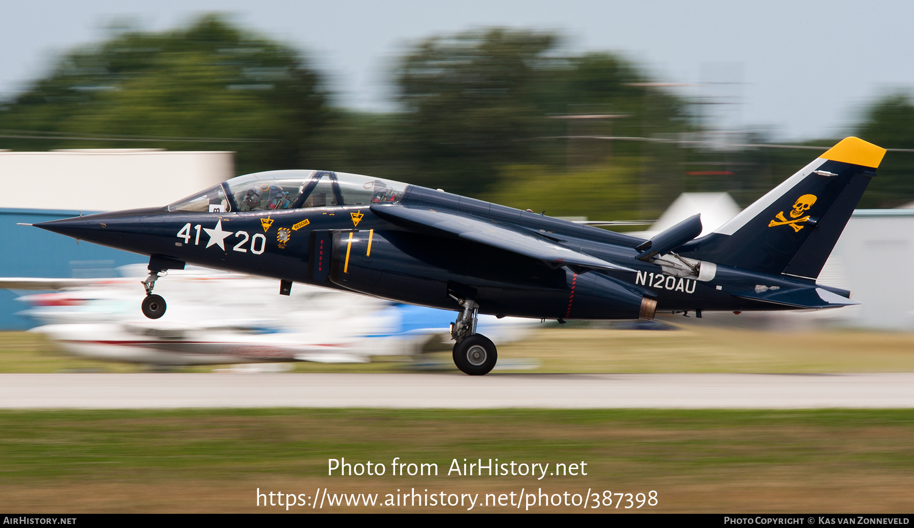 Aircraft Photo of N120AU / 41-20 | Dassault-Dornier Alpha Jet A | AirHistory.net #387398