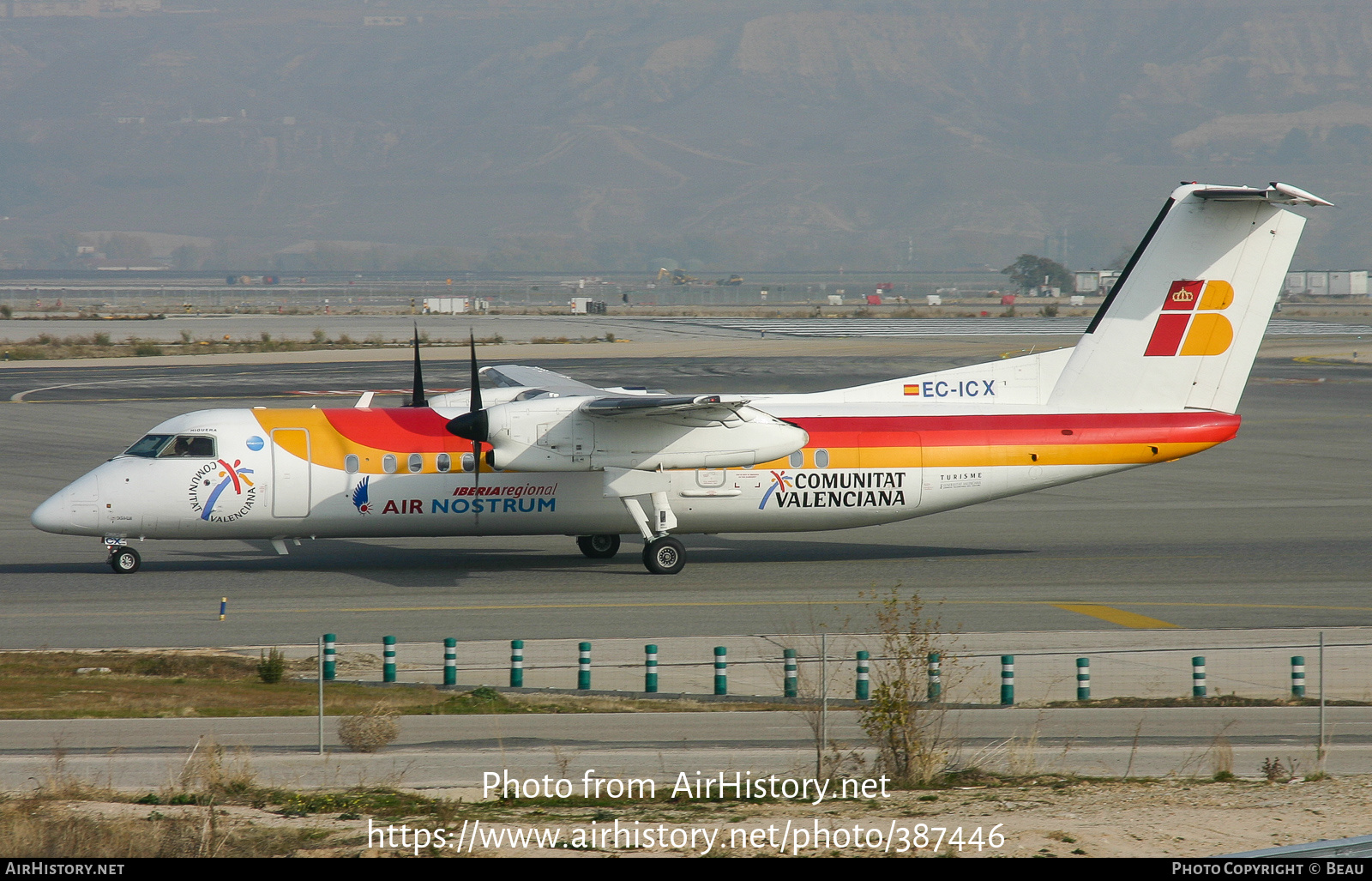 Aircraft Photo of EC-ICX | Bombardier DHC-8-315Q Dash 8 | Iberia Regional | AirHistory.net #387446