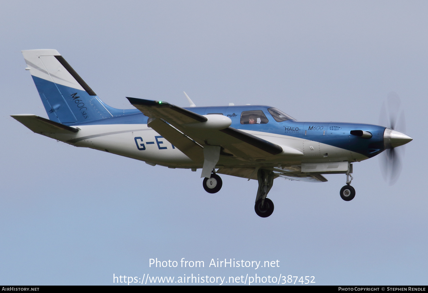 Aircraft Photo of G-ETET | Piper PA-46-600TP M600 SLS | AirHistory.net #387452