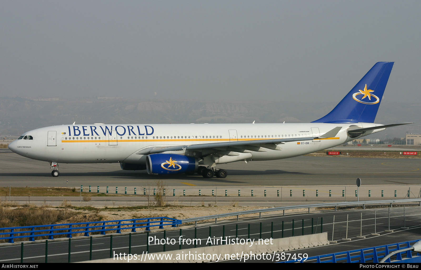 Aircraft Photo of EC-IDB | Airbus A330-243 | Iberworld Airlines | AirHistory.net #387459