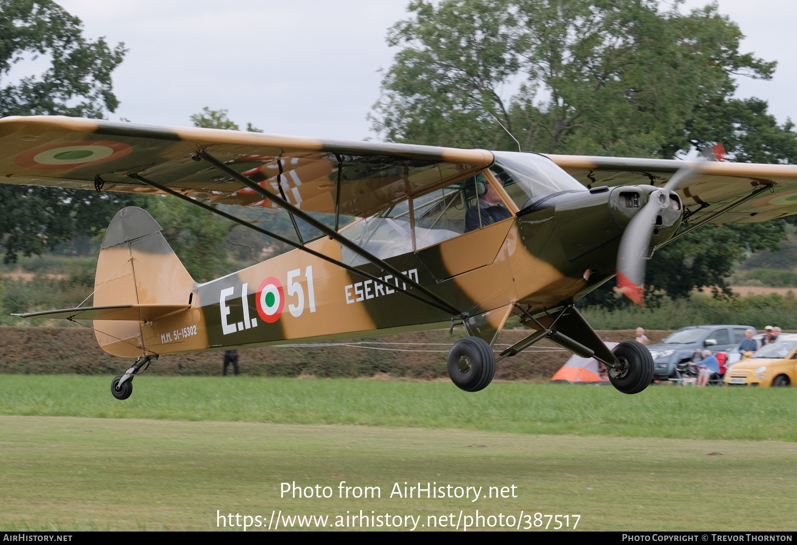 Aircraft Photo of G-BJTP / 51-15302 | Piper L-18C Super Cub | Italy - Army | AirHistory.net #387517