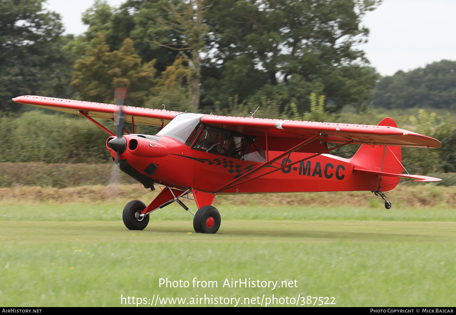 Aircraft Photo of G-MACC | CubCrafters CCK-1865 Carbon Cub EX-2 | AirHistory.net #387522