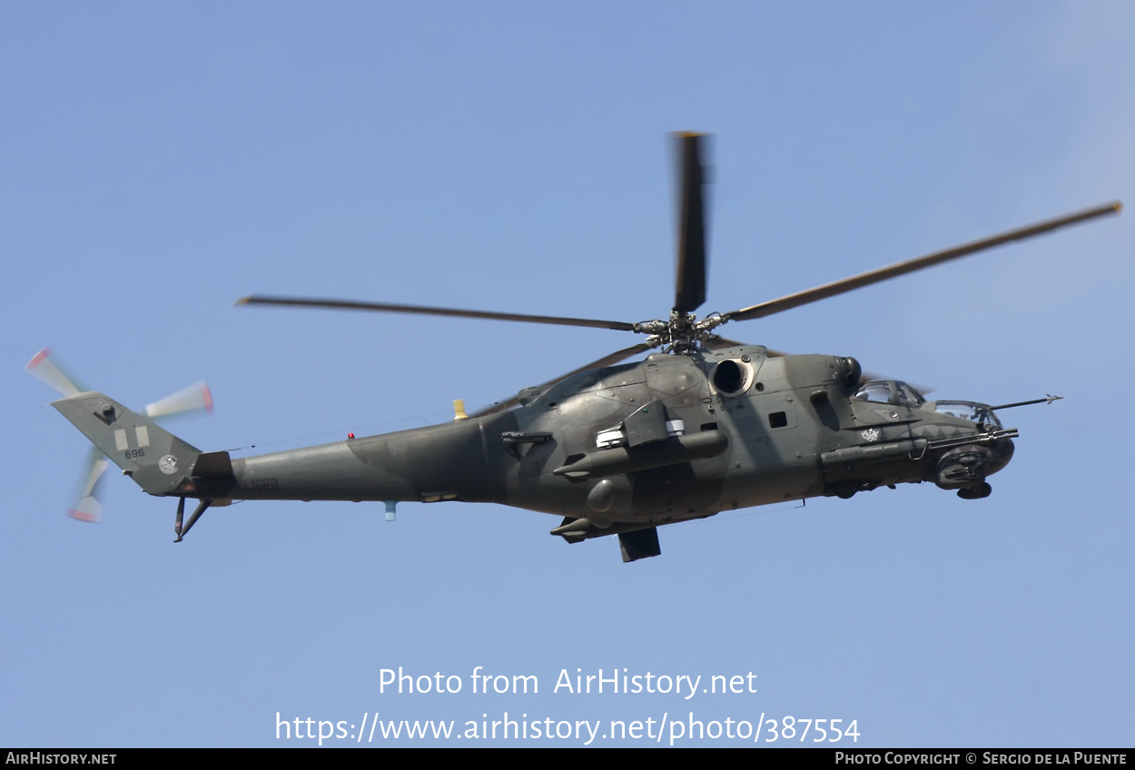 Aircraft Photo of 696 | Mil Mi-35P | Peru - Air Force | AirHistory.net #387554