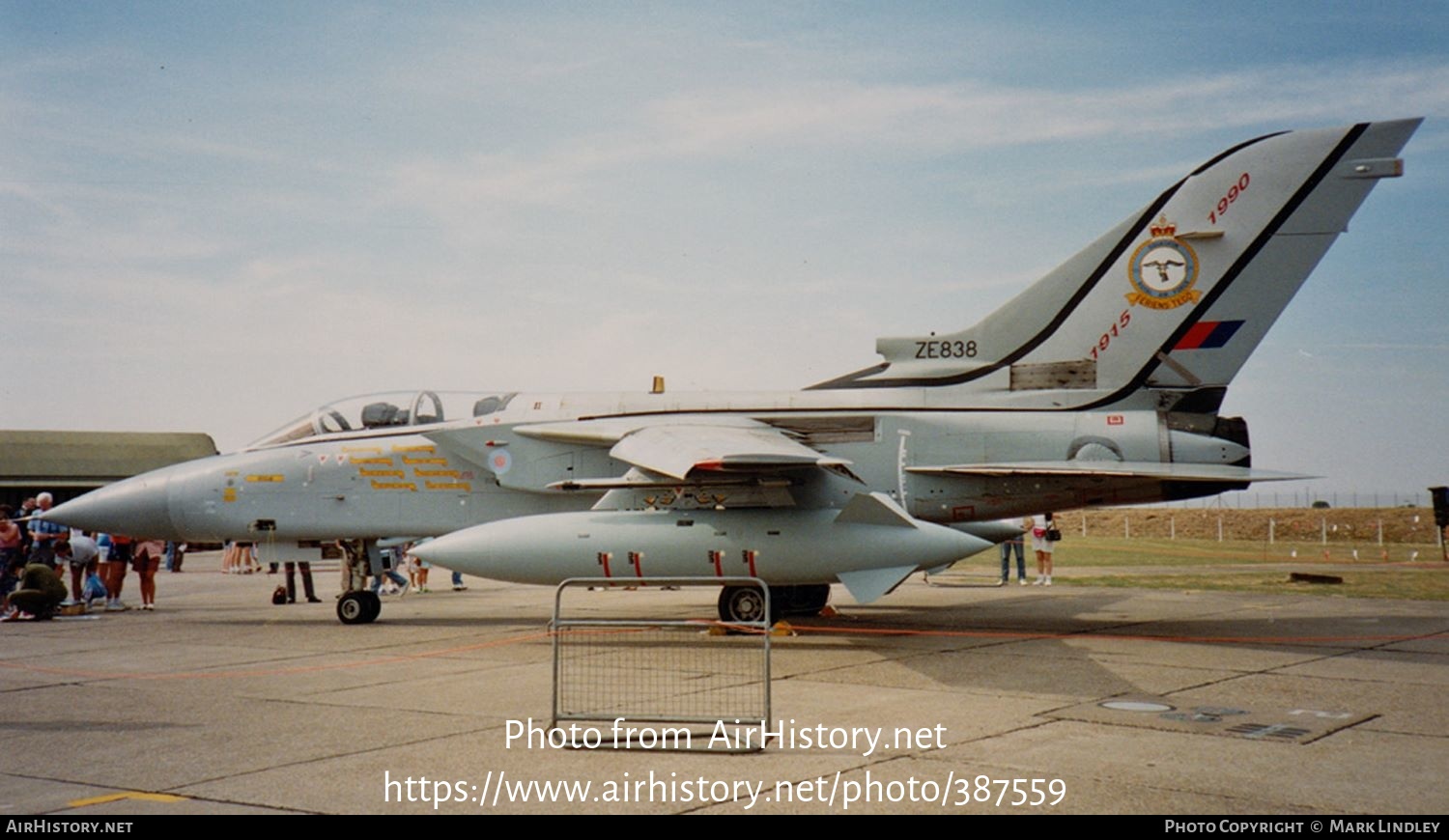 Aircraft Photo of ZE838 | Panavia Tornado F3 | UK - Air Force | AirHistory.net #387559