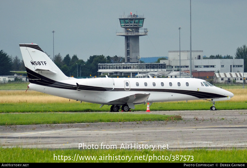 Aircraft Photo of N59TF | Cessna 680 Citation Sovereign | AirHistory.net #387573