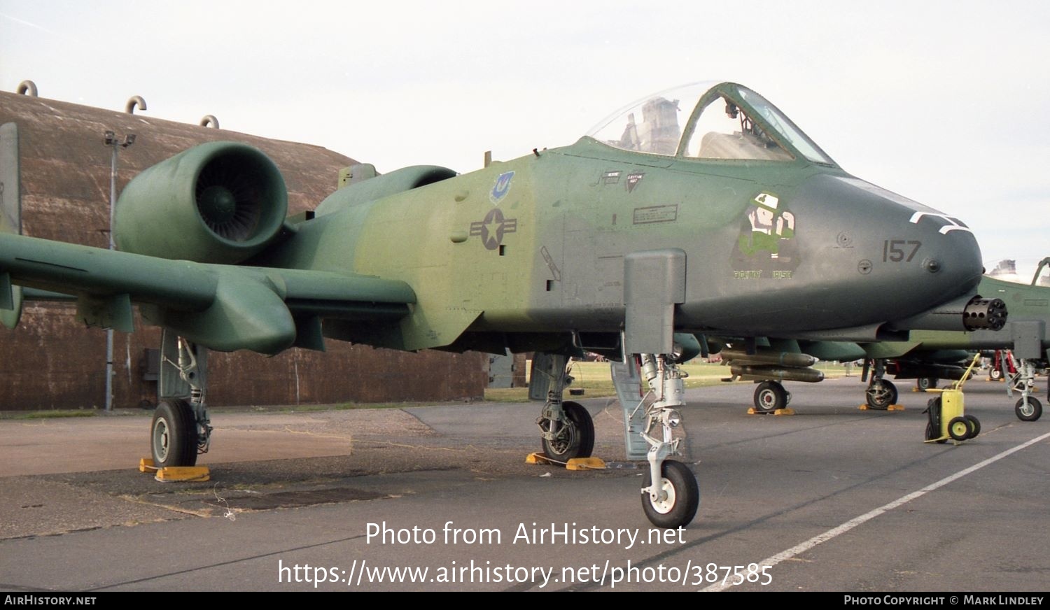 Aircraft Photo of 80-0157 | Fairchild A-10A Thunderbolt II | USA - Air Force | AirHistory.net #387585