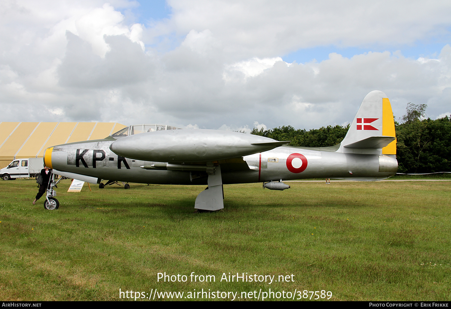 Aircraft Photo of 51-9792 | Republic F-84G Thunderjet | Denmark - Air Force | AirHistory.net #387589