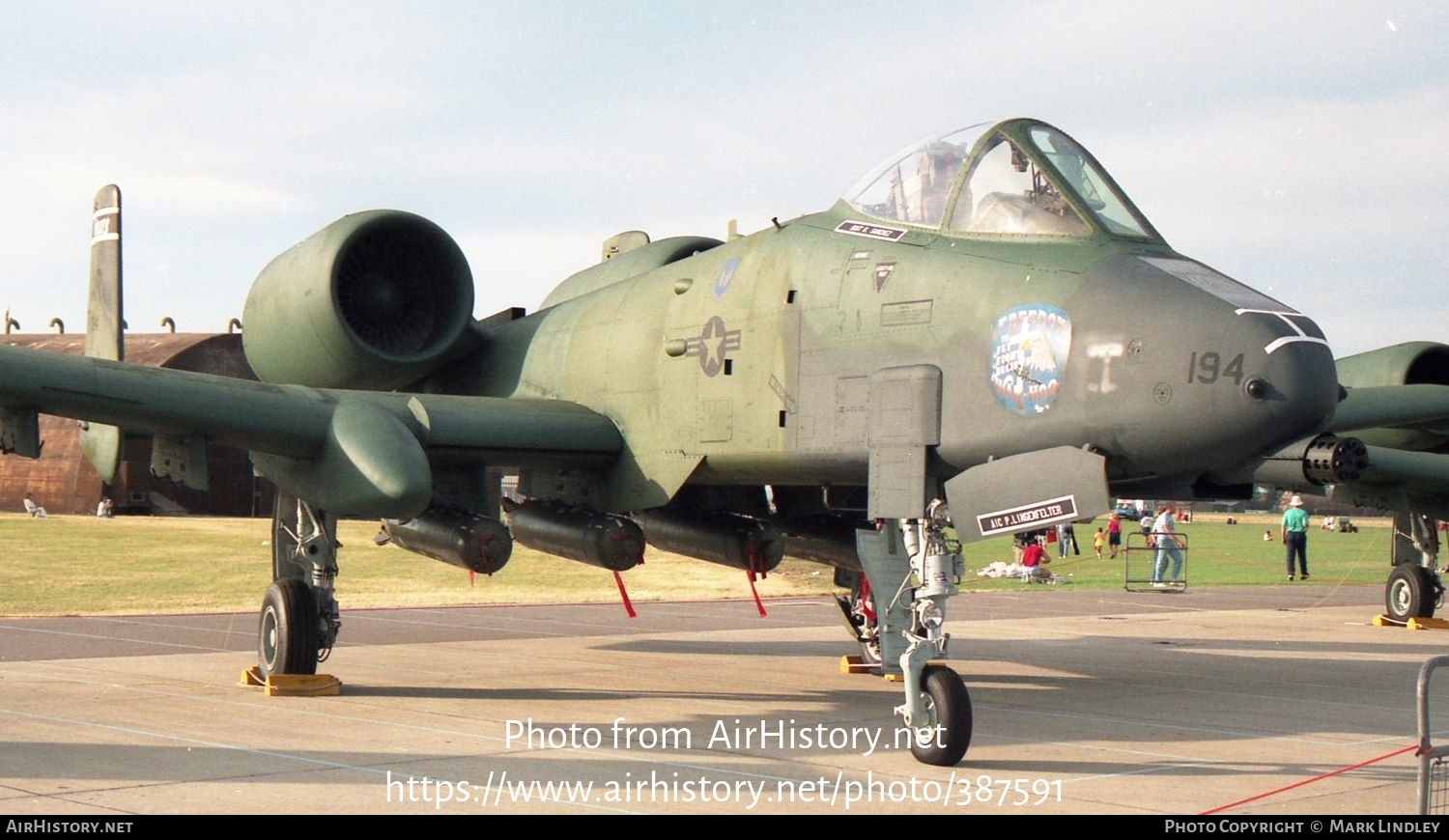 Aircraft Photo of 80-0194 / AF80-194 | Fairchild A-10A Thunderbolt II | USA - Air Force | AirHistory.net #387591