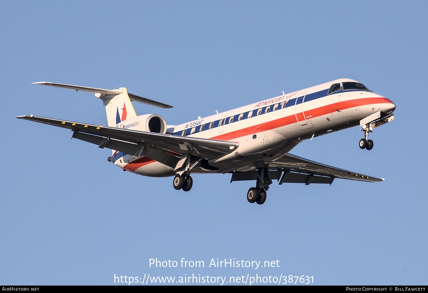 Aircraft Photo of N705AE | Embraer ERJ-135LR (EMB-135LR) | American Eagle | AirHistory.net #387631