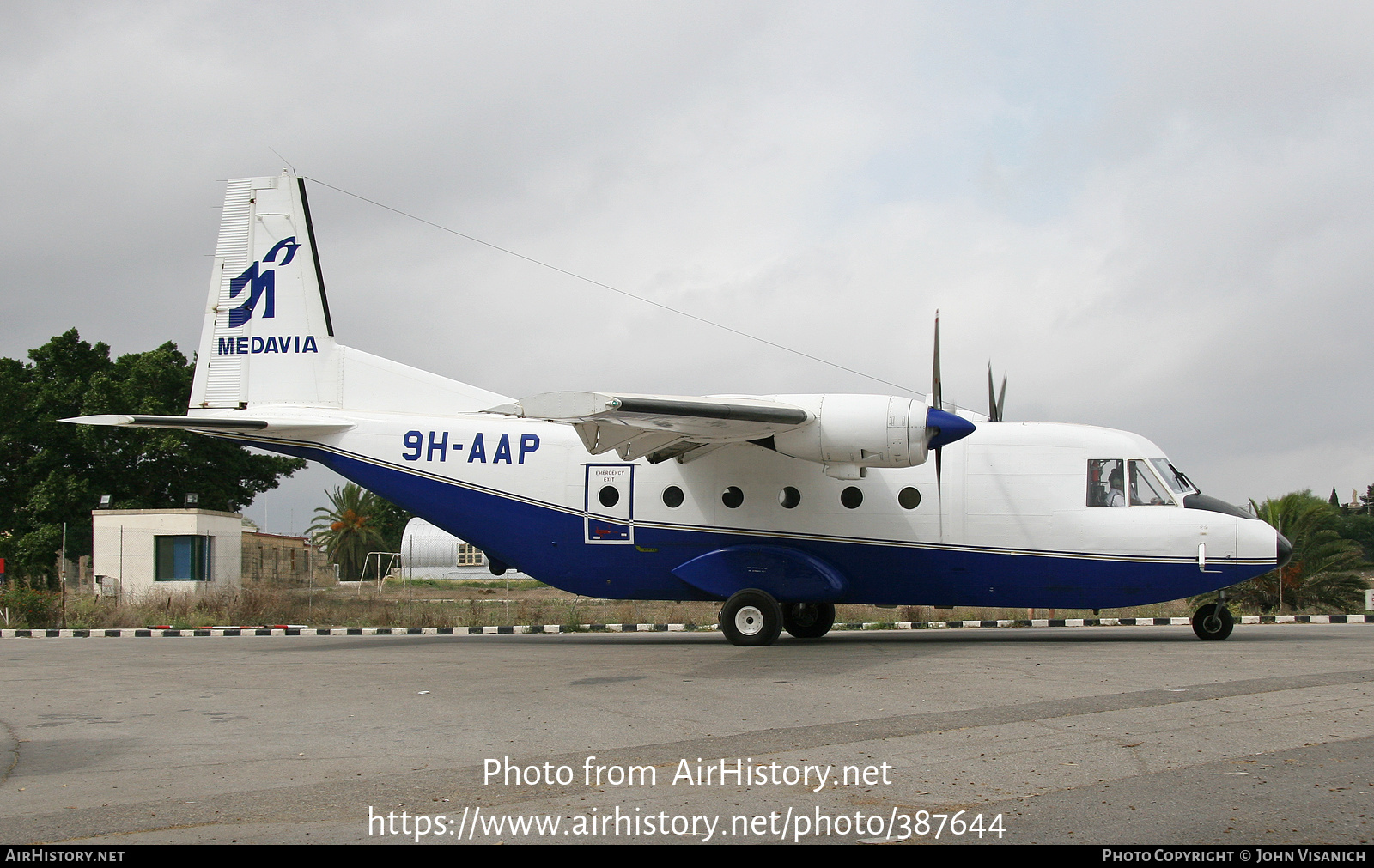 Aircraft Photo of 9H-AAP | CASA C-212-100 Aviocar | Medavia - Mediterranean Aviation | AirHistory.net #387644