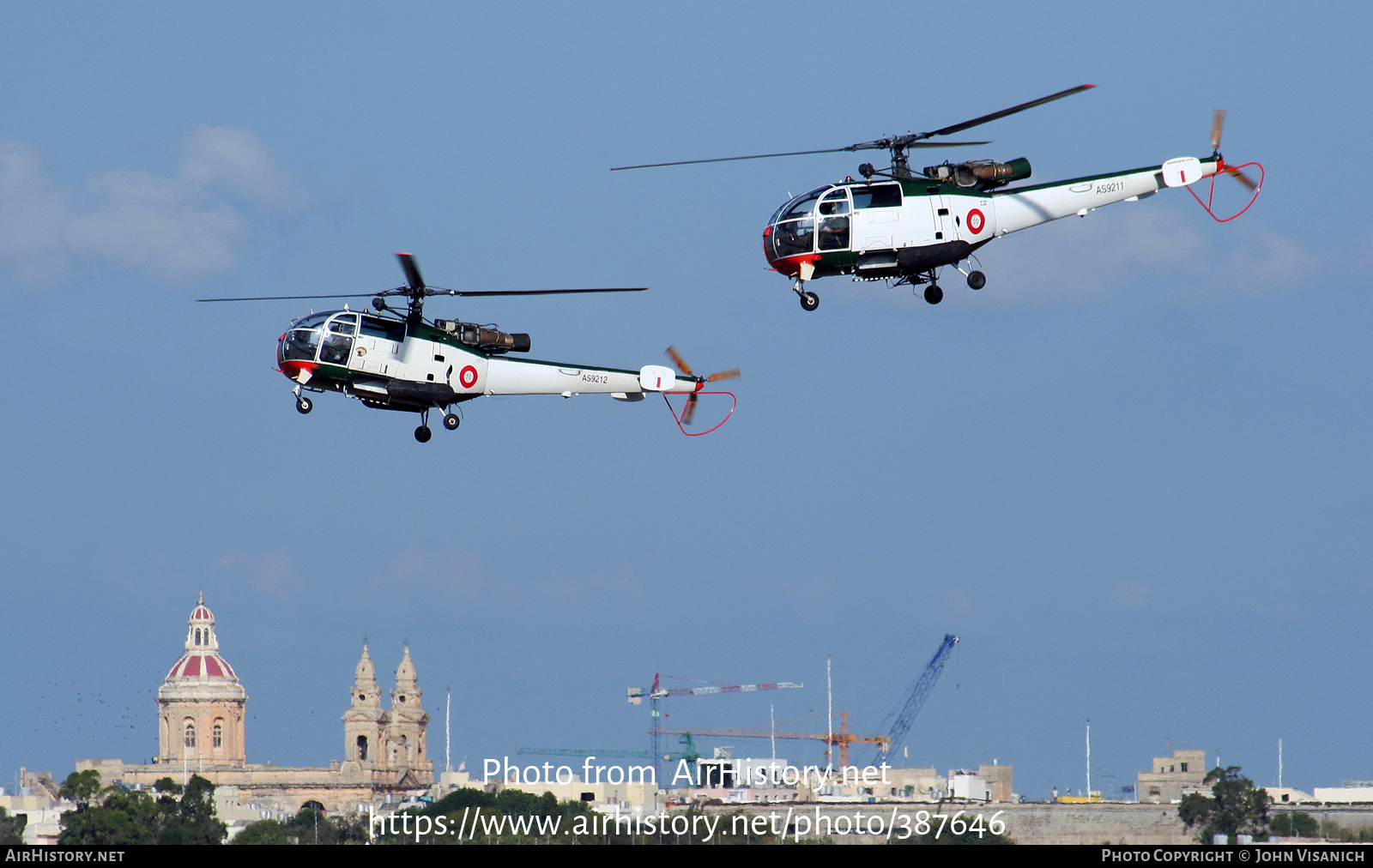 Aircraft Photo of AS9211 | Aerospatiale SA-316B Alouette III | Malta - Air Force | AirHistory.net #387646