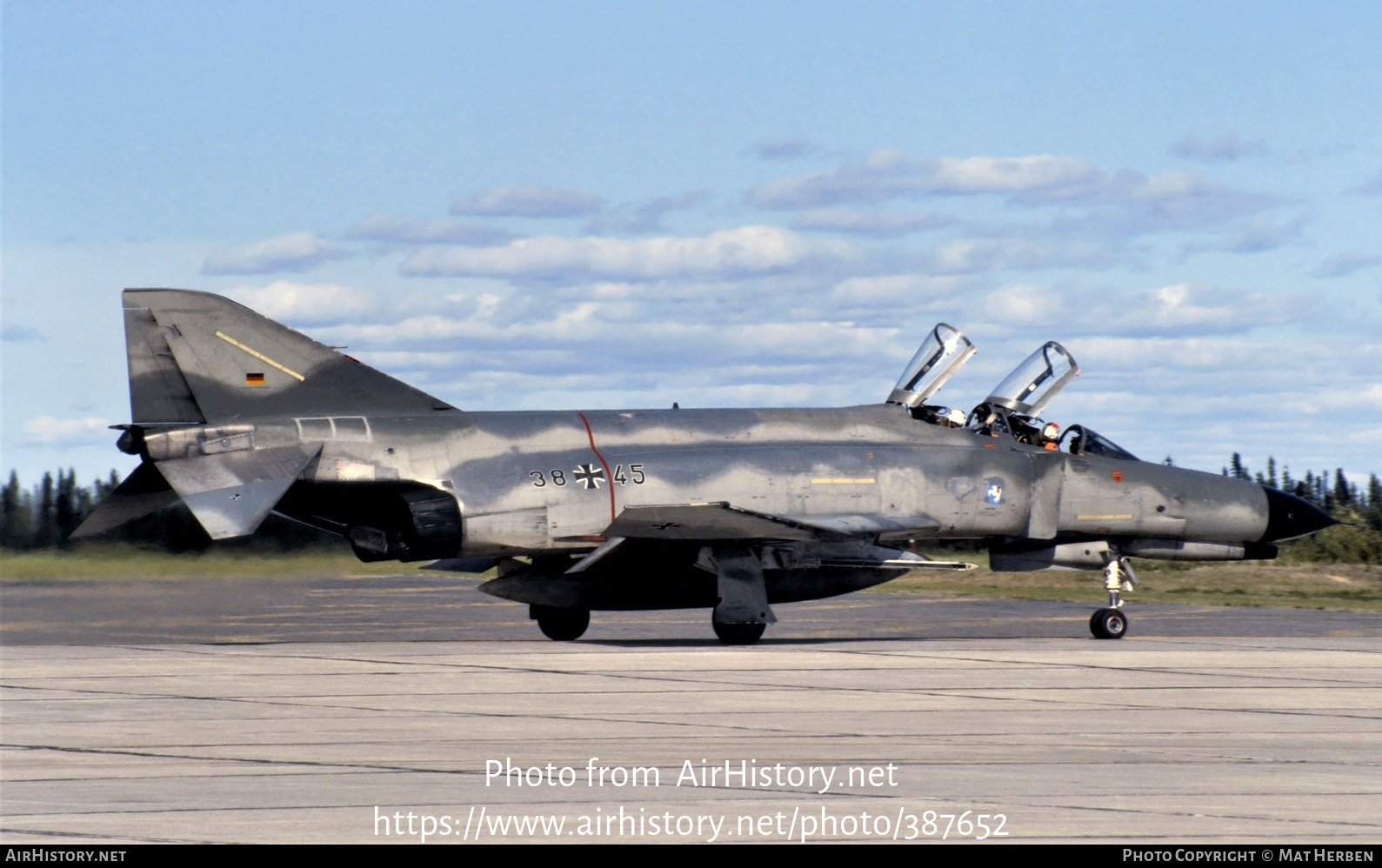 Aircraft Photo of 3845 | McDonnell Douglas F-4F Phantom II | Germany - Air Force | AirHistory.net #387652