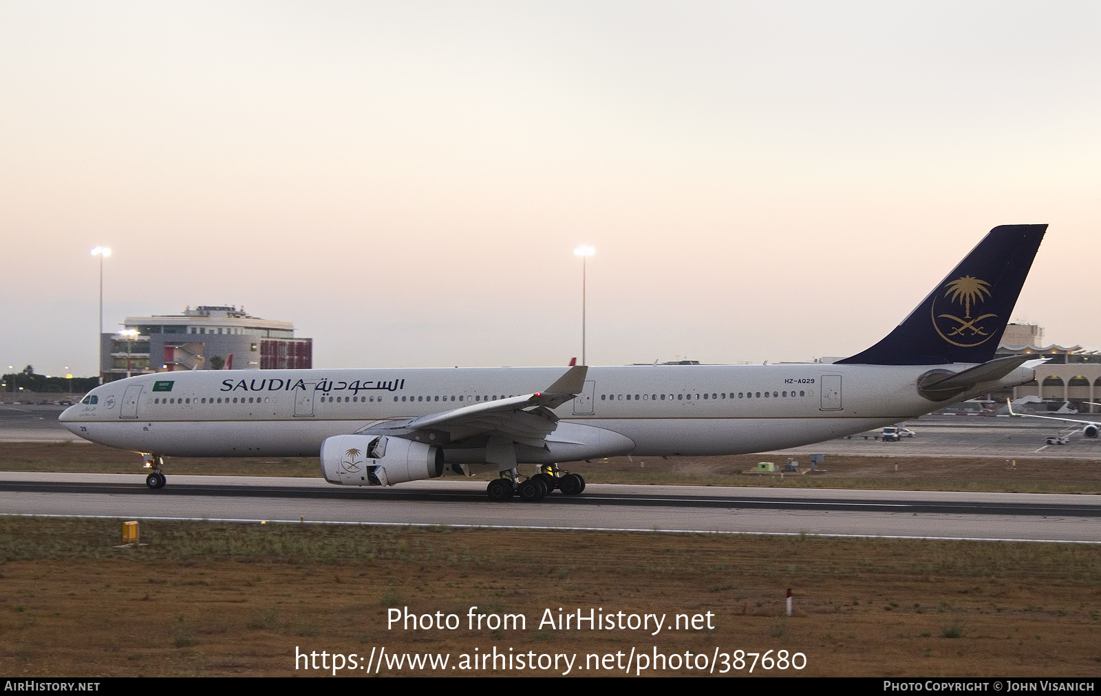 Aircraft Photo of HZ-AQ29 | Airbus A330-343 | Saudia - Saudi Arabian Airlines | AirHistory.net #387680