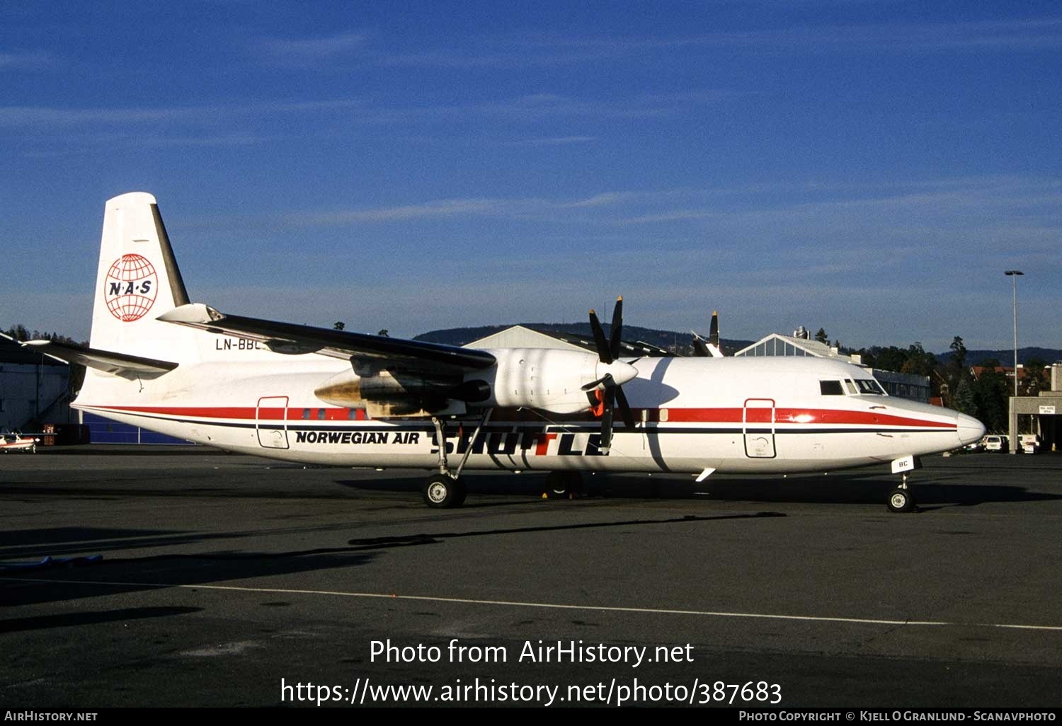 Aircraft Photo of LN-BBC | Fokker 50 | Norwegian Air Shuttle - NAS | AirHistory.net #387683