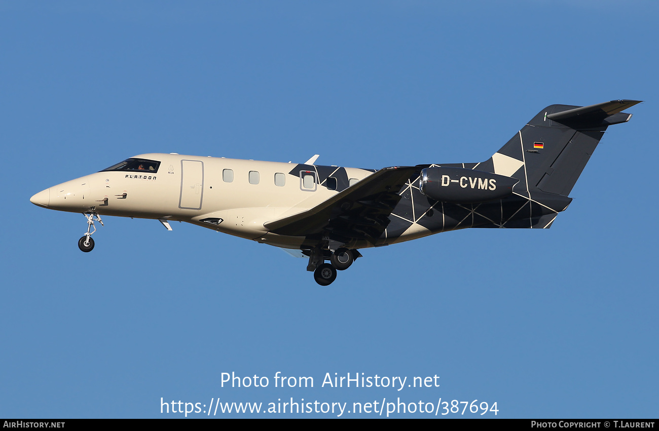 Aircraft Photo of D-CVMS | Pilatus PC-24 | Platoon Aviation | AirHistory.net #387694