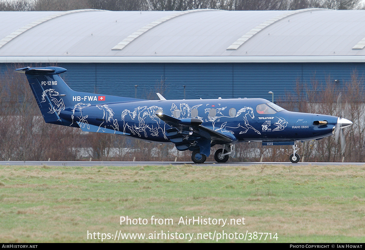 Aircraft Photo of HB-FWA | Pilatus PC-12NG (PC-12/47E) | Pilatus | AirHistory.net #387714