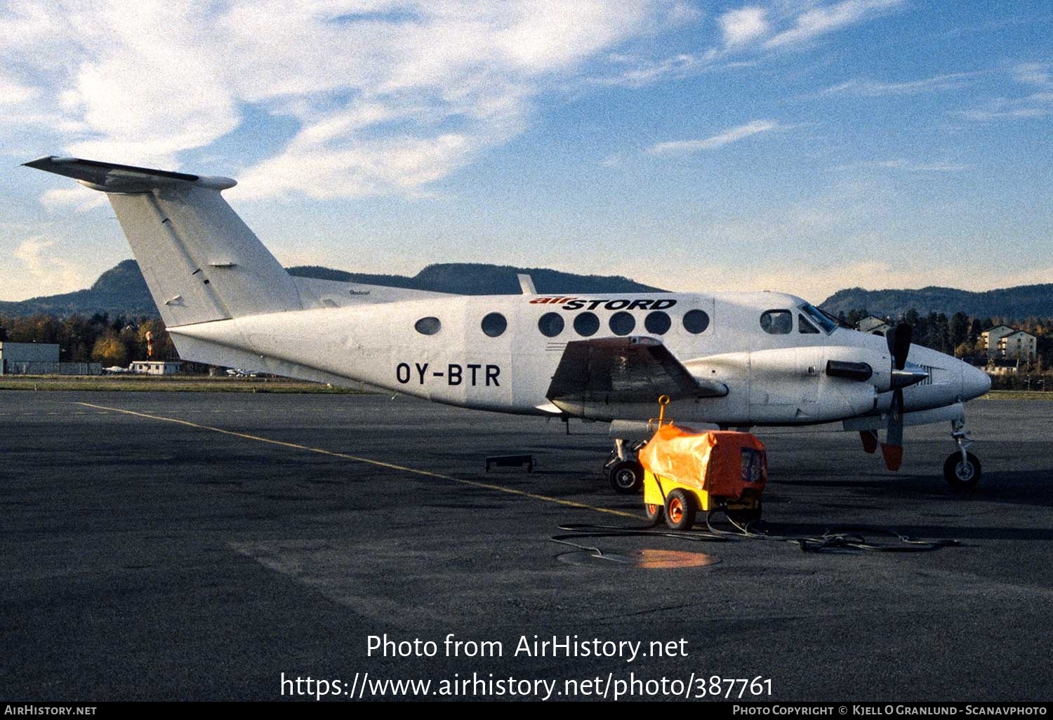 Aircraft Photo of OY-BTR | Beech 200 Super King Air | Air Stord | AirHistory.net #387761