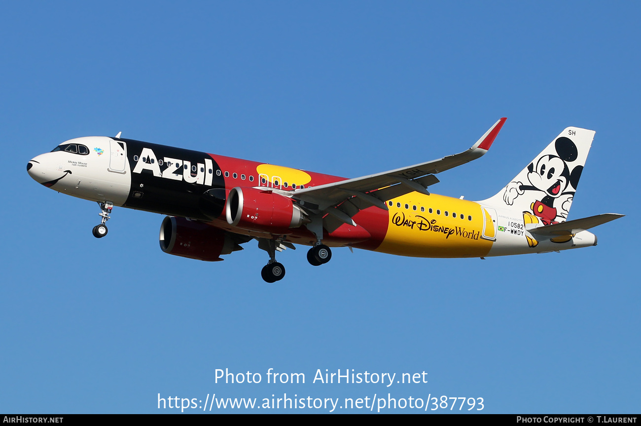 Aircraft Photo of F-WWDY | Airbus A320-251N | Azul Linhas Aéreas Brasileiras | AirHistory.net #387793