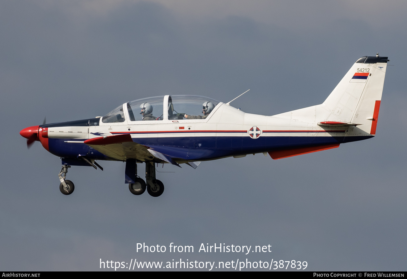 Aircraft Photo of 54212 | Utva Lasta 95 | Serbia - Air Force | AirHistory.net #387839