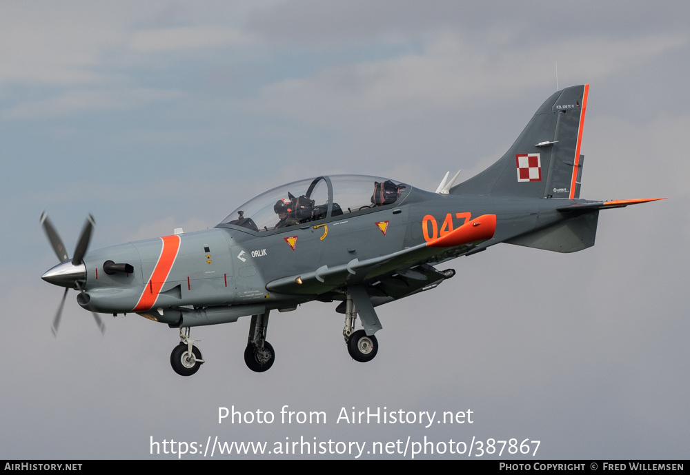 Aircraft Photo of 047 | PZL-Okecie PZL-130TC-2 Turbo Orlik | Poland - Air Force | AirHistory.net #387867