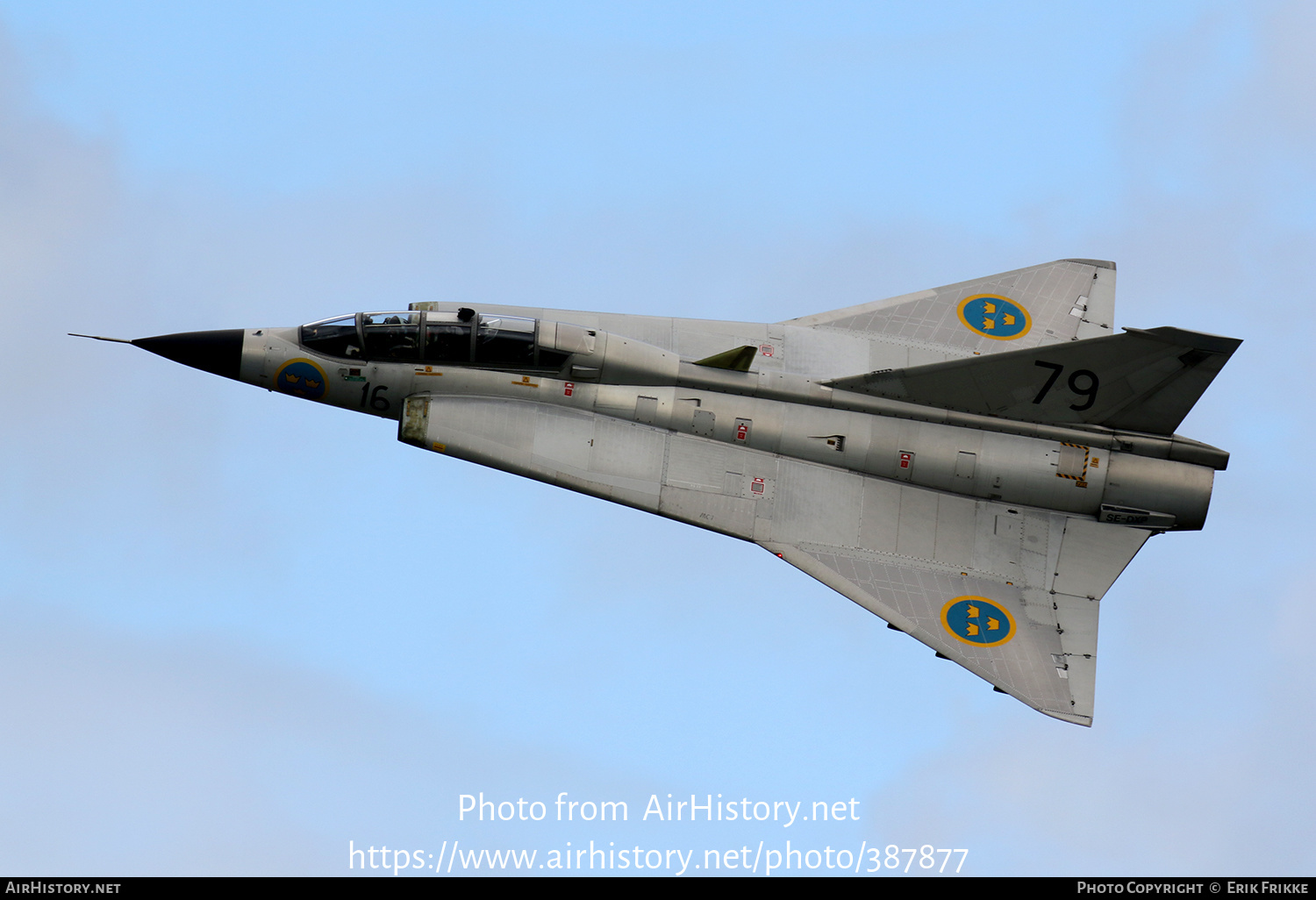 Aircraft Photo of SE-DXP / 35810 | Saab Sk 35C Draken | Sweden - Air ...