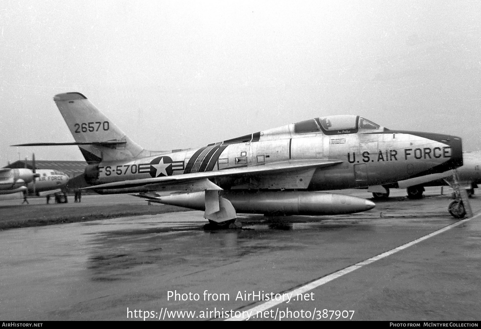 Aircraft Photo of 52-6570 / 26570 | Republic F-84F Thunderstreak | USA - Air Force | AirHistory.net #387907