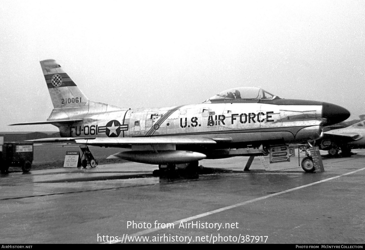 Aircraft Photo of 52-10061 / 210061 | North American F-86D Sabre | USA - Air Force | AirHistory.net #387917