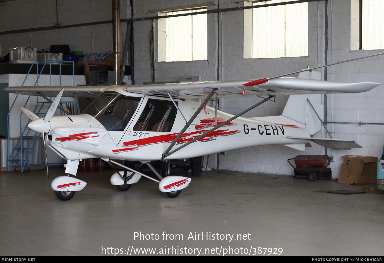 Aircraft Photo of G-CEHV | Comco Ikarus C42-FB80 | AirHistory.net #387929