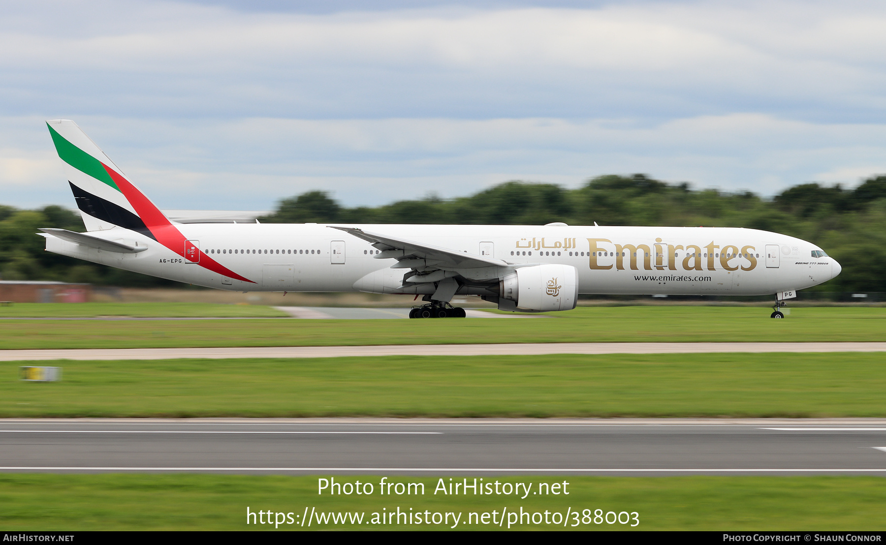 Aircraft Photo of A6-EPG | Boeing 777-31H/ER | Emirates | AirHistory.net #388003