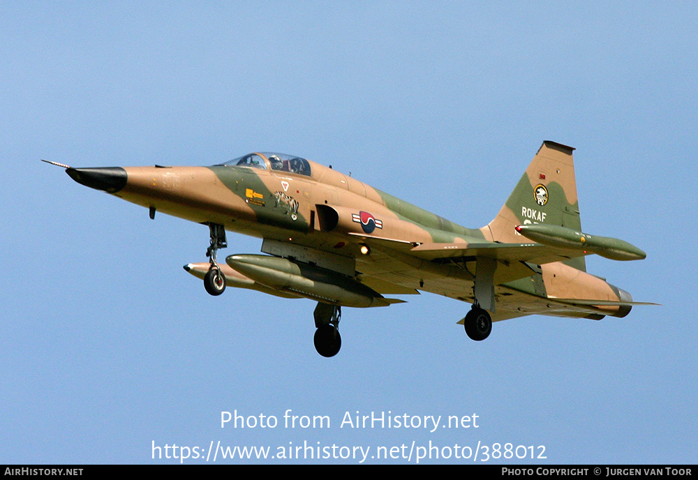 Aircraft Photo of 10-277 | Northrop RF-5A Freedom Fighter | South Korea ...