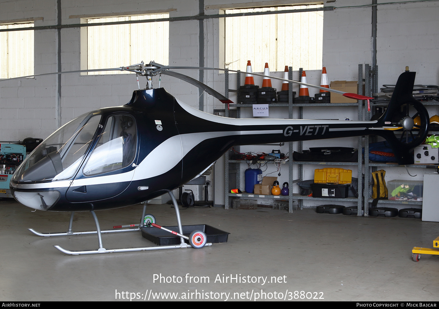 Aircraft Photo of G-VETT | Guimbal Cabri G2 | AirHistory.net #388022