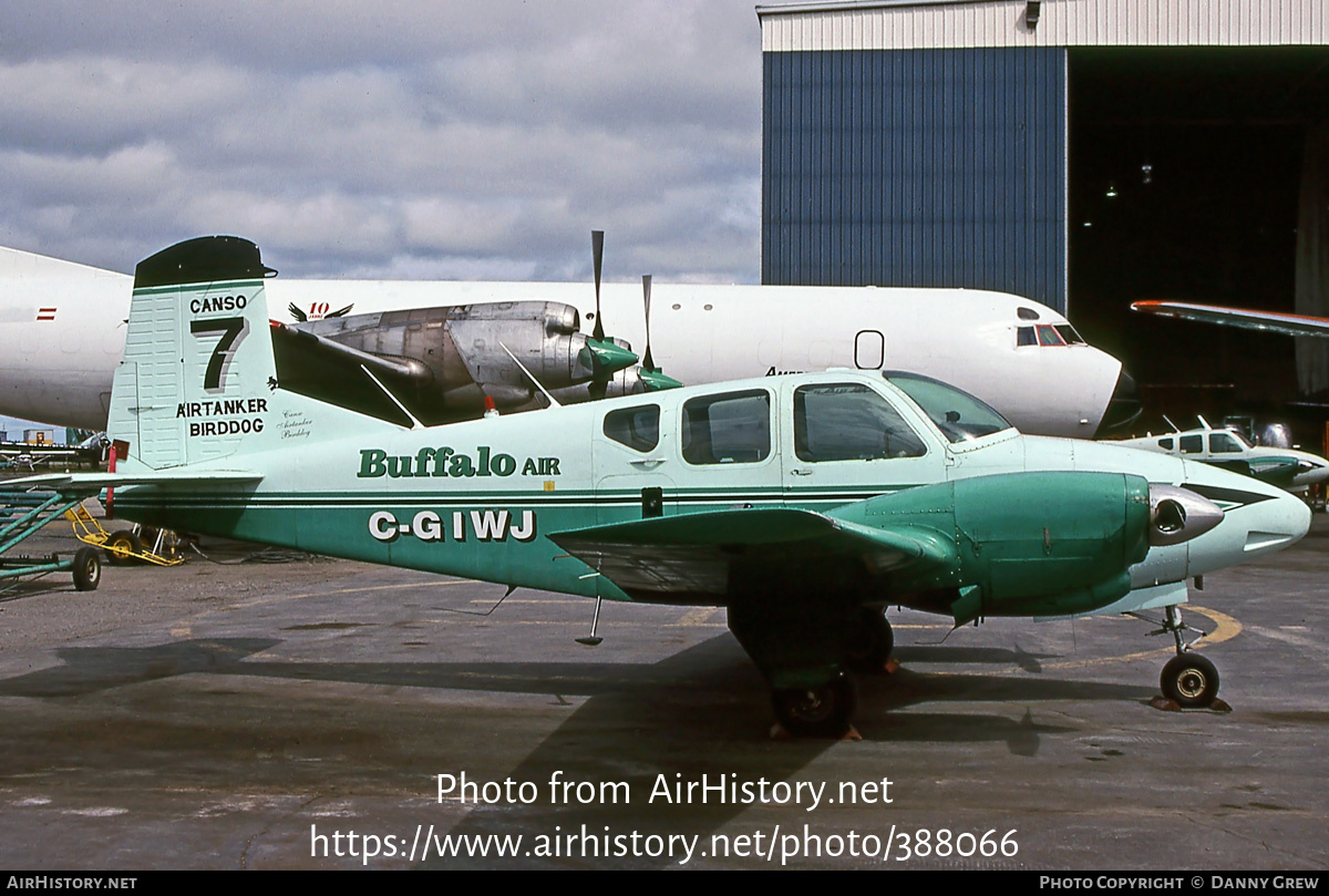 Aircraft Photo of C-GIWJ | Beech B95A Travel Air | Buffalo Airways | AirHistory.net #388066