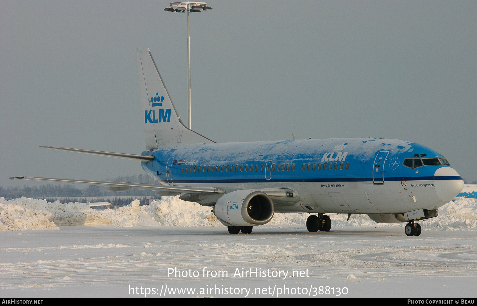 Aircraft Photo of PH-BDP | Boeing 737-306 | KLM - Royal Dutch Airlines | AirHistory.net #388130