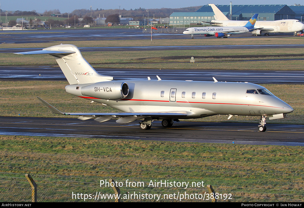 Aircraft Photo of 9H-VCA | Bombardier Challenger 350 (BD-100-1A10) | VistaJet | AirHistory.net #388192