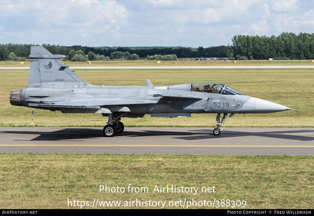 Aircraft Photo of 9239 | Saab JAS 39C Gripen | Czechia - Air Force | AirHistory.net #388309