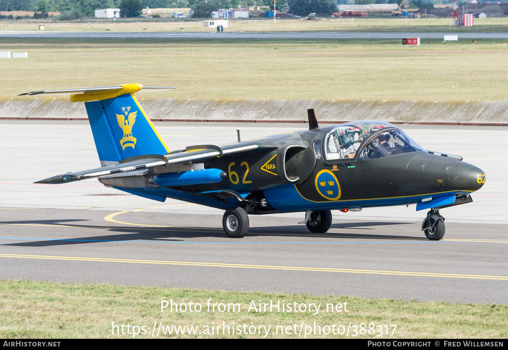 Aircraft Photo of 60062 | Saab Sk 60 | Sweden - Air Force | AirHistory ...