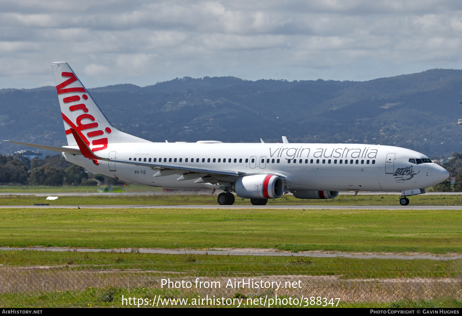 Aircraft Photo of VH-YIZ | Boeing 737-8FE | Virgin Australia Airlines | AirHistory.net #388347