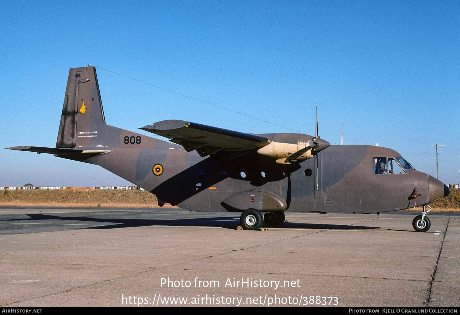 Aircraft Photo of 808 | CASA C-212-200 Aviocar | Zimbabwe - Air Force | AirHistory.net #388373