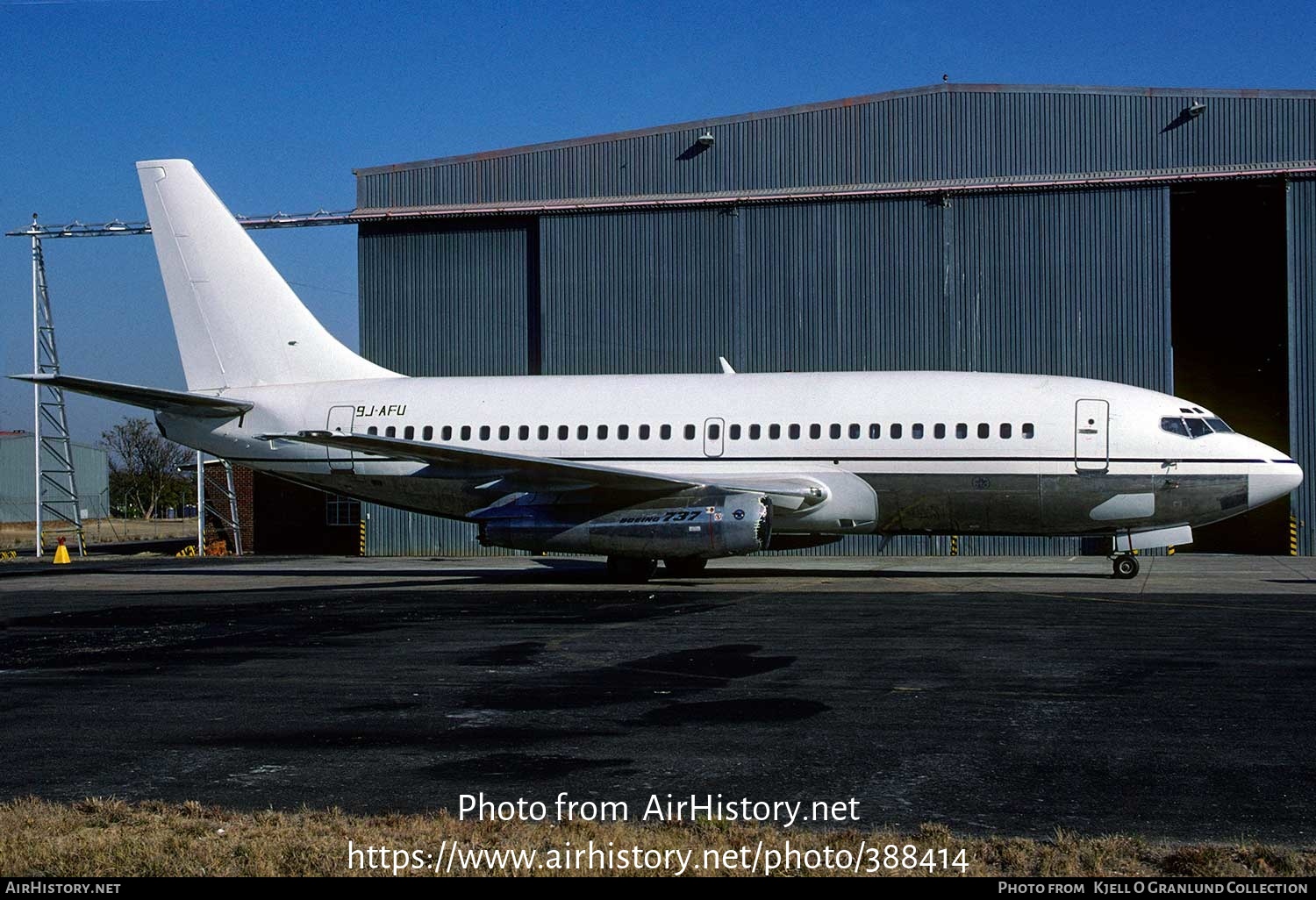 Aircraft Photo of 9J-AFU | Boeing 737-222 | Aero Zambia | AirHistory.net #388414