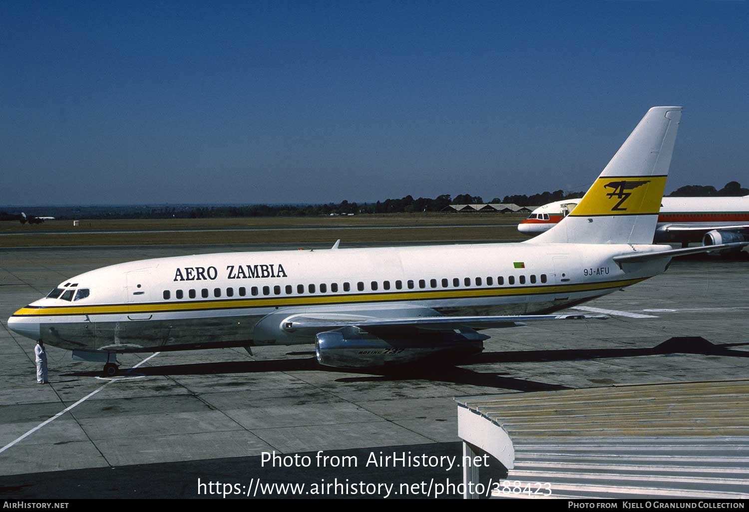 Aircraft Photo of 9J-AFU | Boeing 737-222 | Aero Zambia | AirHistory.net #388423